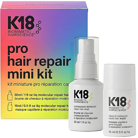 K18 PROFESJONALNY MINI ZESTAW NAPRAWCZY DO WŁOSÓW